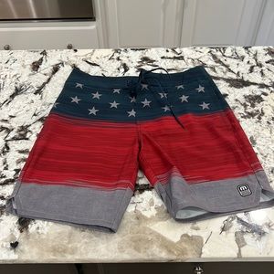Travis Matthew swim trunks